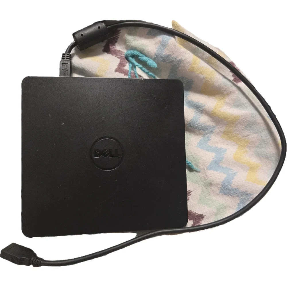 Dell DW316 External USB DVD RW Drive - Slim Portable Player/Writer